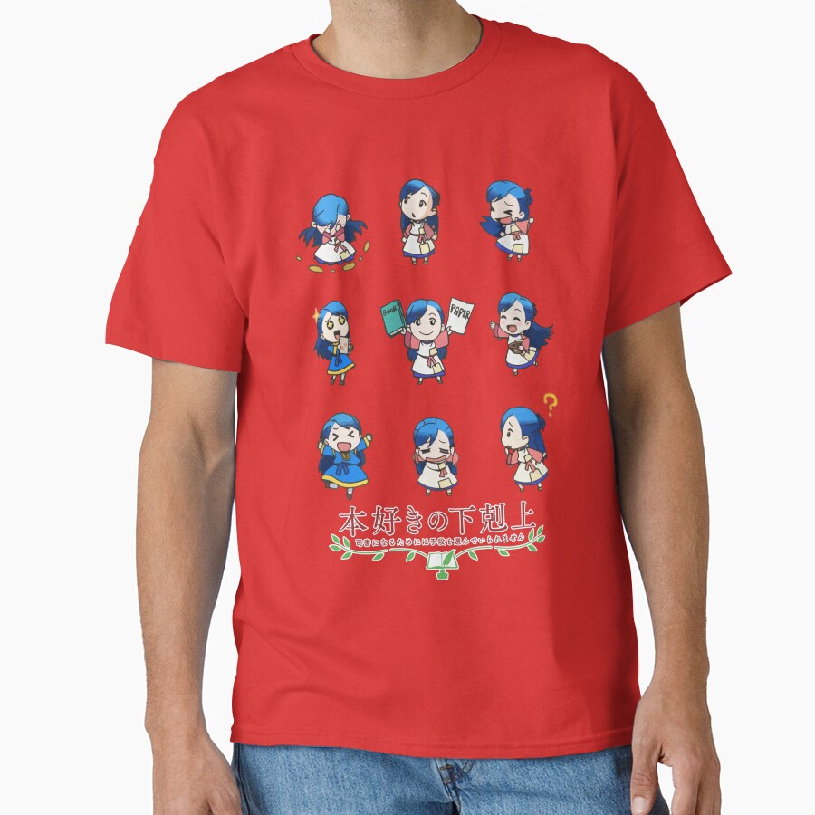 Ascendance Of A Bookworm Myne Chibi T-shirt - Image 5