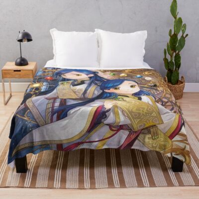 Ascendance Of A Bookworm Rozemyne Throw Blanket