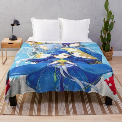 Ascendance Of A Bookworm Myne Main Throw Blanket