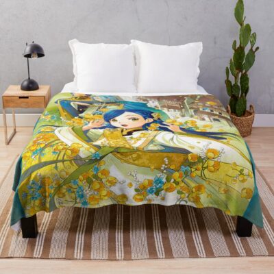 Ascendance Of A Bookworm Myne Throw Blanket