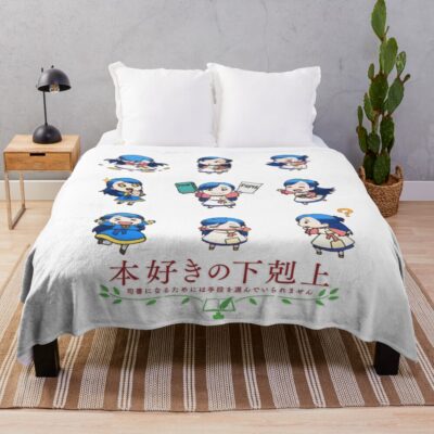 Ascendance Of A Bookworm Myne Chibi Throw Blanket