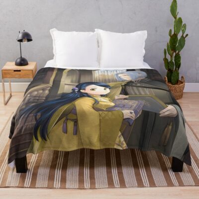 Ascendance Of A Bookworm Rozemyne And Ferdinand Throw Blanket