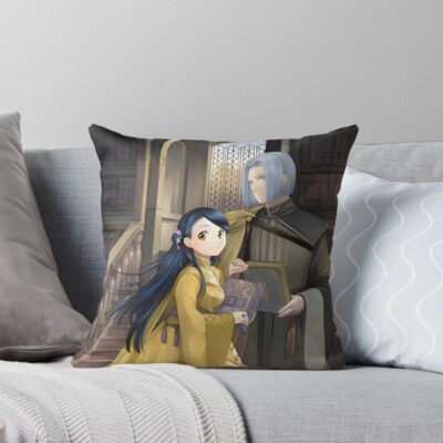 Ascendance Of A Bookworm Rozemyne And Ferdinand Throw Pillow