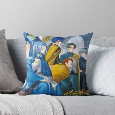 Ascendance Of A Bookworm Temple Myne With People Throw Pillow